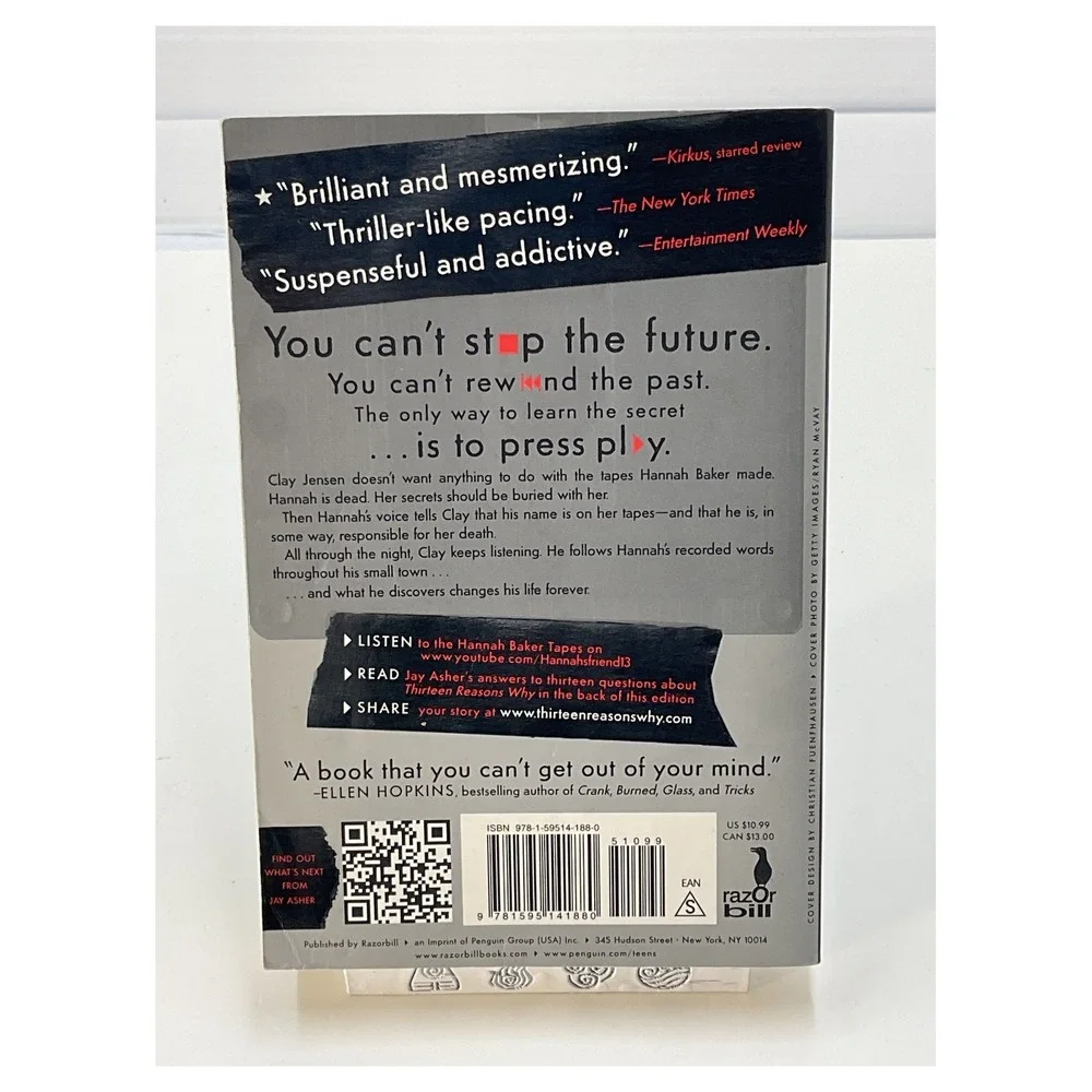Thirteen Reasons Why by Jay Asher‎ Paperback Bestseller